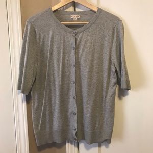 Merona gray cardigan sweater
